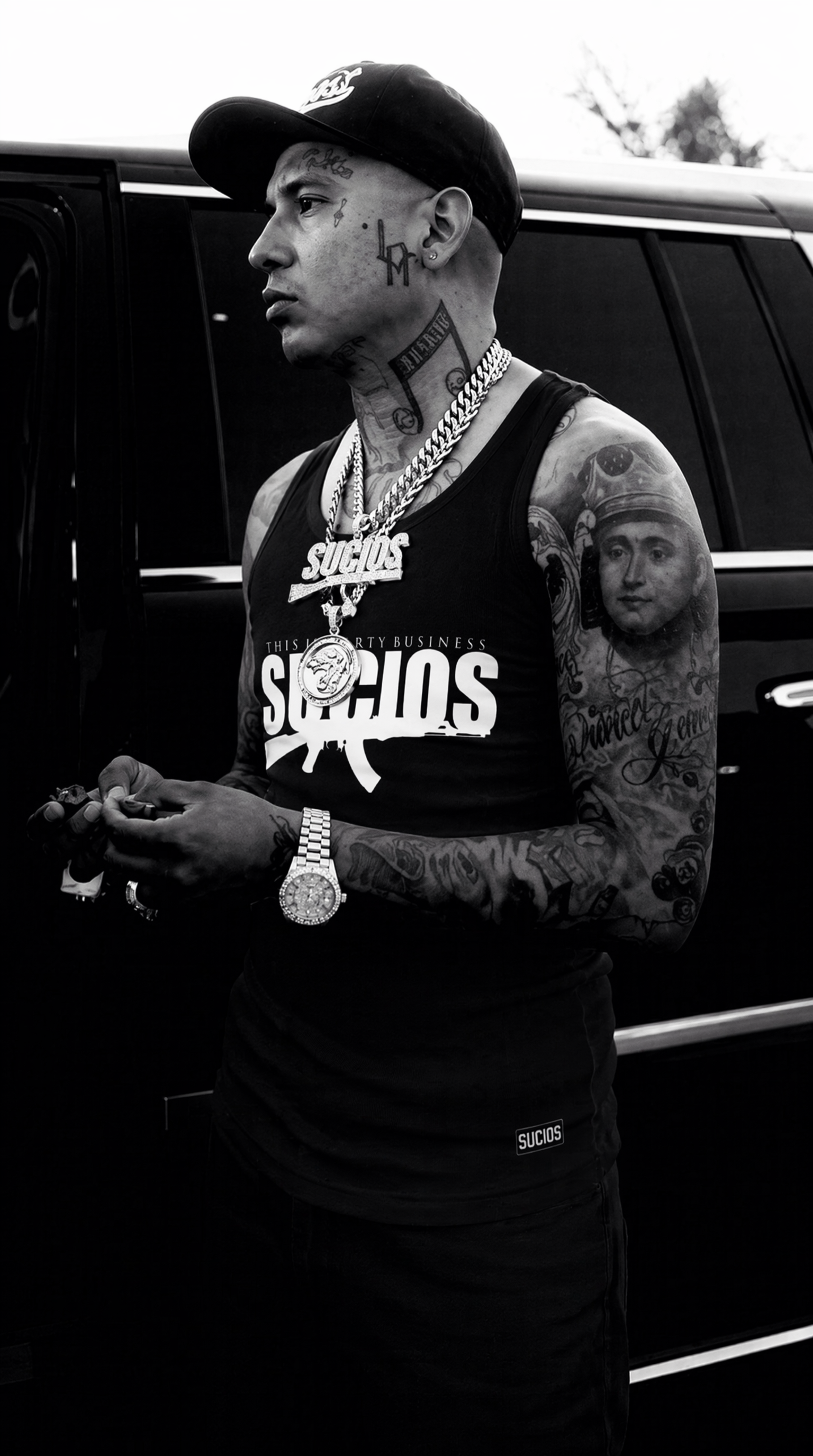 King Lil G — Sucios chain and tank